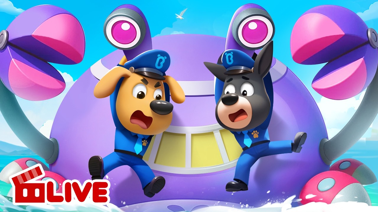 🔴 LIVE 【NEW】BabyBusTV‐LIVE★知らない人の船に乗っちゃダメ！★ラブール警部の人気動画 | 赤ちゃんが喜ぶアニメ | 動画 | BabyBus