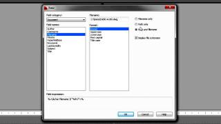 Creating Autocad Plot Stamps
