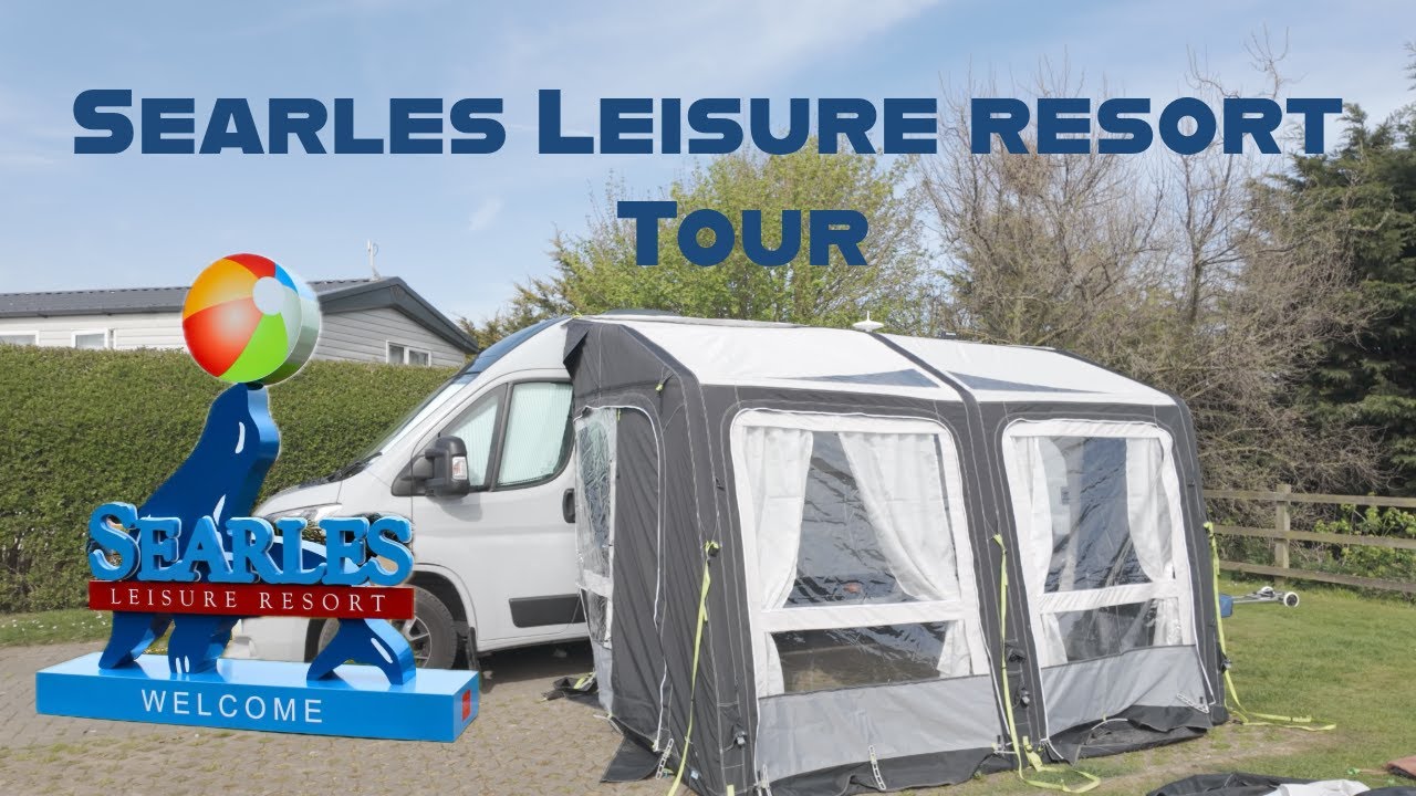 Searles Leisure Resort Tour Review April 2025 Norfolk Camping Motorhome Caravan Campsite Review