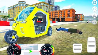 Tuk Tuk Auto Rickshaw #3 Pick & Drop Passenger || Accident & Fancy Rickshaw || Android GamePlay ! screenshot 4