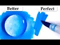 How to Draw - Easy Water Drop Art &amp; Heart Illusion