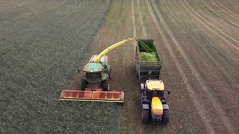 Drone footage - Rye harvest 2020