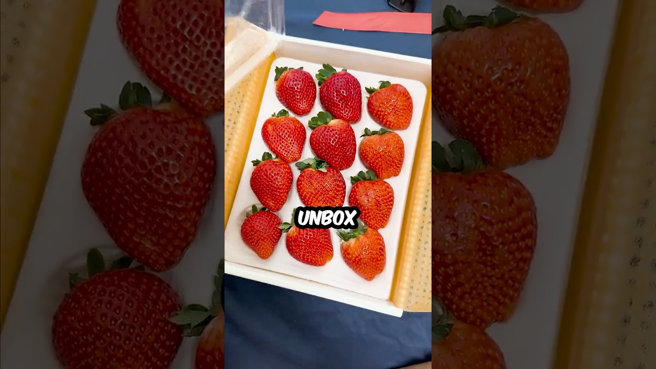 I Tried World’s Most Expensive Strawberry 🍓