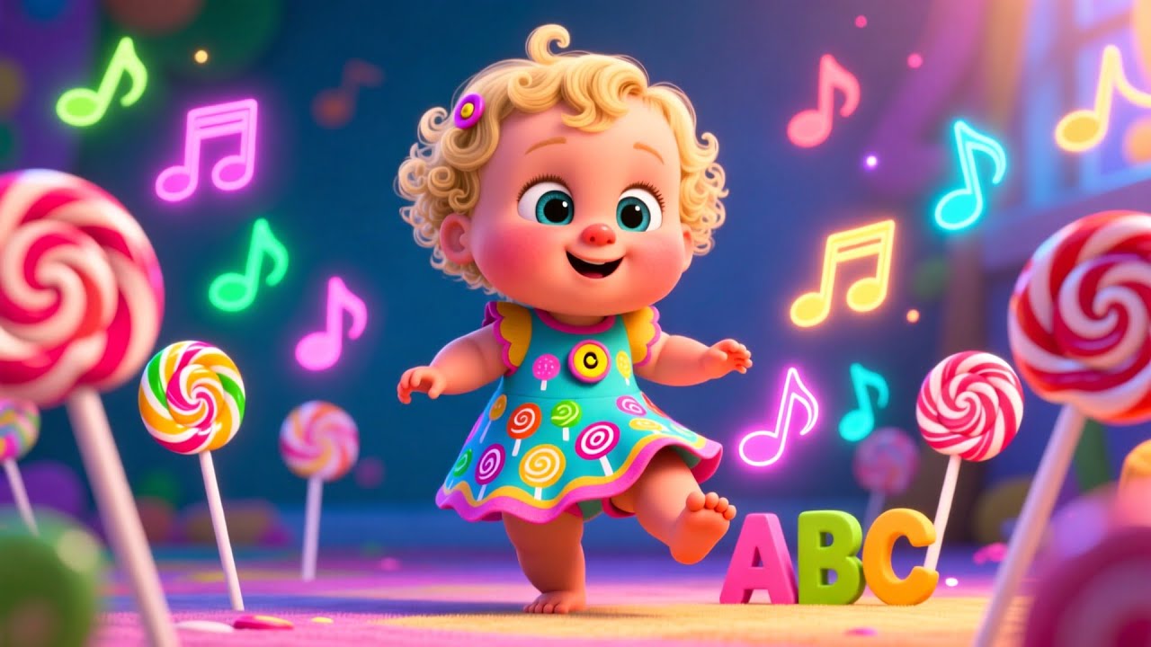 Baby ABC Candy Shop 🍭🔤 Fun Alphabet Song for Kids | Learn ABCs with Sweet Treats