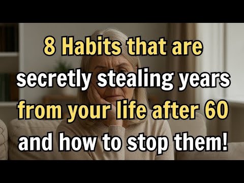 8 Habits that are secretly stealing years from your life after 60 and ...