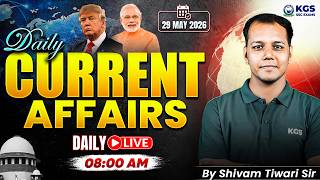 Current Affairs Today | 29 May Current Affairs 2026 | Current Affairs by Shivam Tiwari Sir | KGS SSC