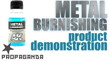 Metal Burnishing Product Demonstration