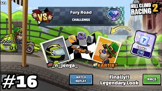 😍LEGENDARY LOOK PIECE IN FEATURE CHALLENGES #16 - Hill Climb Racing 2