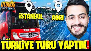9 Otobüs İstanbul Dan Ağri Ya Gi̇tti̇k! (3.000+ Km) Bus Simülatör Ultimate #2