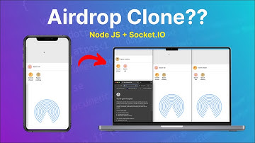 Build an Airdrop Clone with JavaScript & Socket.io (Real-Time File Sharing App)