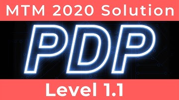 PDP - Your Personal Data Powerhouse | Level 1.1 solution of Master the Mainframe 2020 | IBM MTM 2020