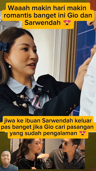 Waaah makin hari makin romantis banget Gio dan Sarwendah 😍#short#video#