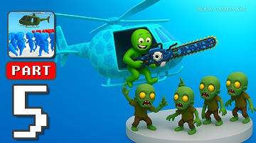 Z Escape - Gameplay Walkthrough Part 5 - Escape The Deadly Horde (iOS, Android)