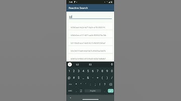 Reactive Search Demo