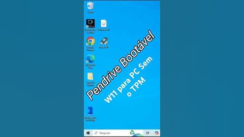 PENDRIVE BOOTÁVEL com WINDOWS 11 (SEM TPM e SEM SECURE BOOT) #pendrive #windows11 #tpm