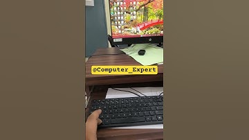 How to shut  down your laptop and computer in a unique way #Computer_Expert #shortcutkeys #youtube