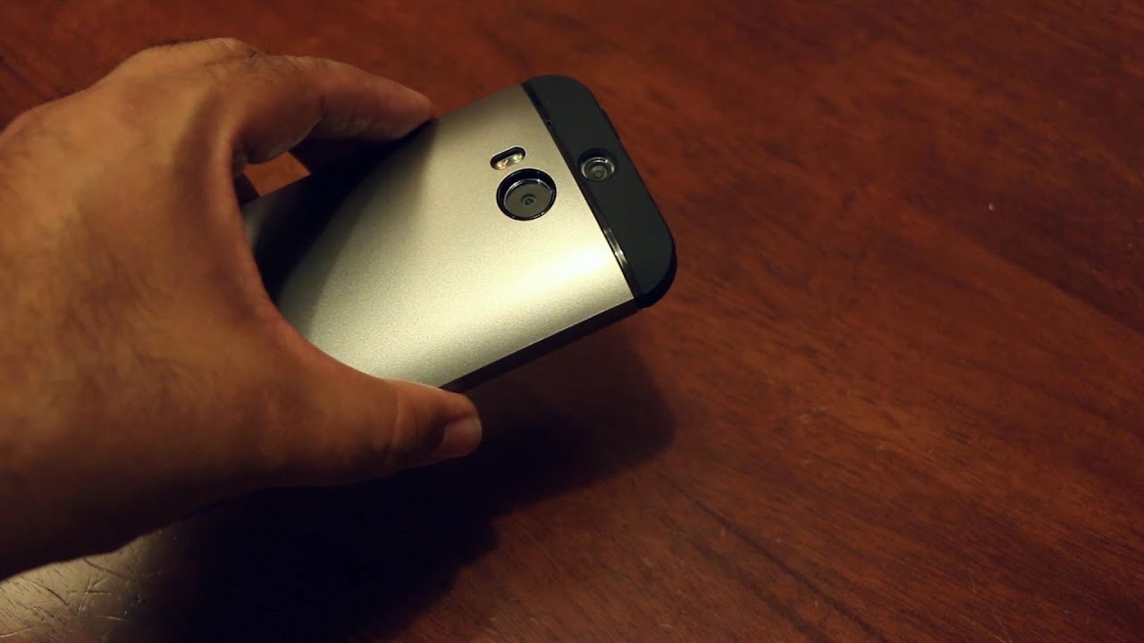 HTC One M8 - Spigen Slim Armor Case (Gun Metal Color)