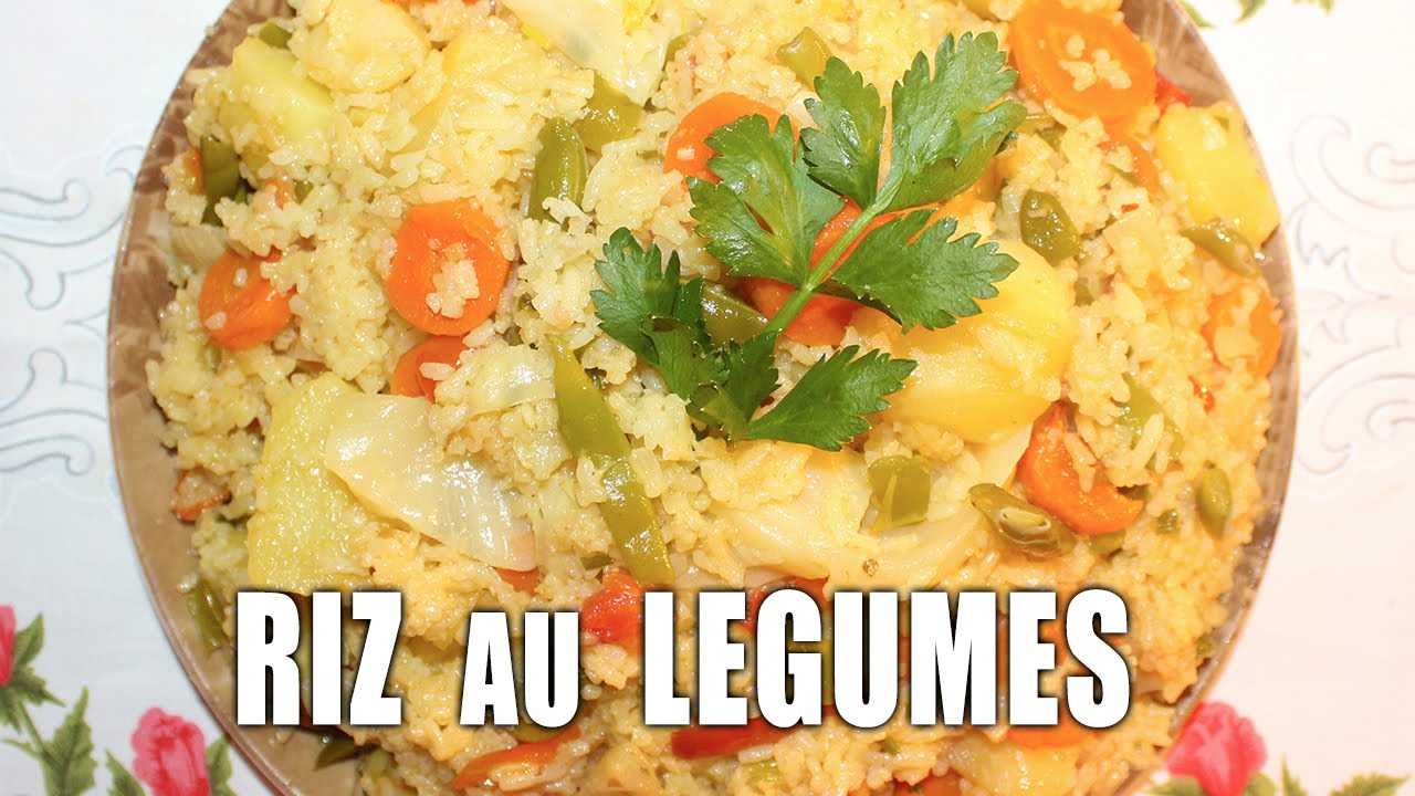 Rytha BM: Comment Préparer Le Riz Au Légumes.