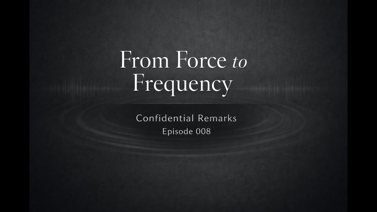 From Force to Frequency: Why Real Influence Comes from Resonance, Not Pressure