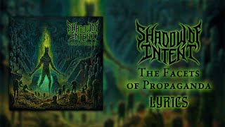 Download Lagu Shadow of Intent - The Facets of Propaganda (Lyric Video) (HQ) MP3