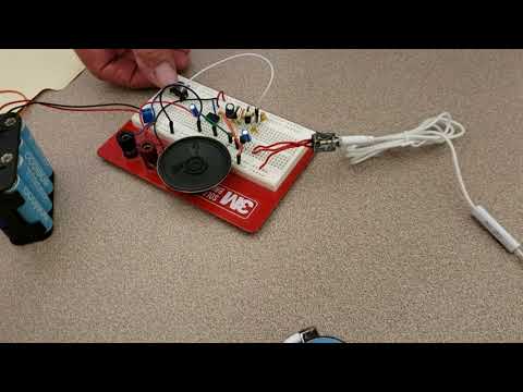 Twin-T Oscillator Demonstration