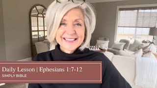 Daily Lesson | Ephesians 1:7-12