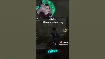 Hacking or naw? #shorts  #gaming #deadbydaylightfunnymoments #twitch