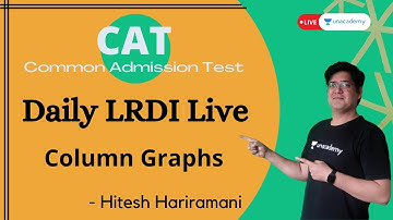 CAT 2021 Daily Live | Strategy to LRDI - Column Graphs | Hitesh Hariramani