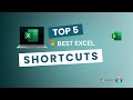 Top 5 Best Excel Shortcuts You Must Know💻🔥