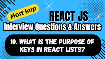 The SHOCKING Truth About React List Keys You Need to Know