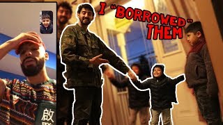 I "BORROWED" ADAM'S NEPHEW PRANK! *HE FLIPPED OUT