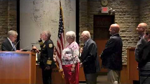 Police Chief Hahn Swearing-In