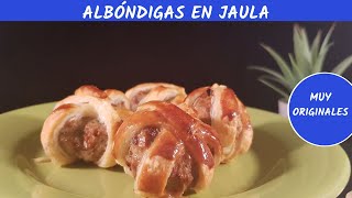 ALBÓNDIGAS en JAULA. Receta original para disfrutar de comida tradicional. 🏵