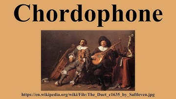 Chordophone