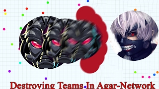 Agar-Network Destroying Teams // #1 Best Moments // No Edits !!