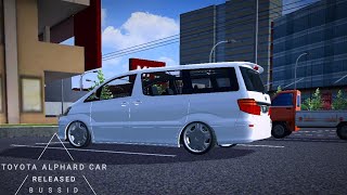 Released Toyota Alphard Car Mod In Bus Simulator Indonesia - Bussid Car Mod -  Car Games 3D - Bussid screenshot 5