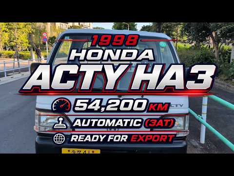 1998 Honda Acty video thumbnail