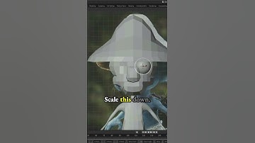 Create eye using uv sphere. Delete faces for Smurf Cat meme - low poly 3d model character in Blender