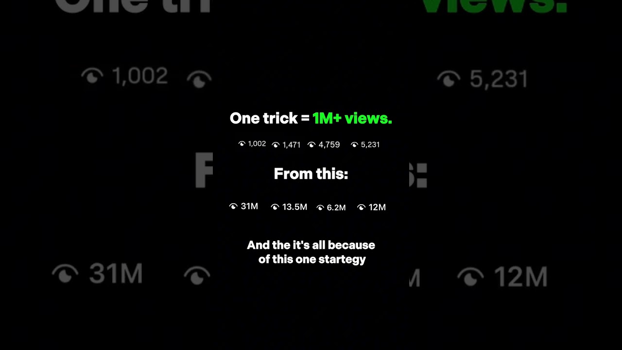 ๐ 1K Views to 30M+ Views ๐ The Secret Instagram Growth Trick @instagrowup01 #viral #trending