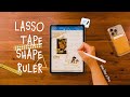 Use GoodNotes Like a Pro | Lasso, Tape, Shape and Ruler tools
