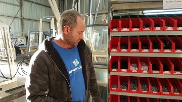 NZW 2 second lean - kanban on the floor