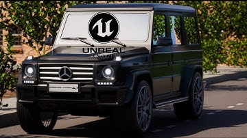 Mustang  X  G-Wagon Unreal Engine 5