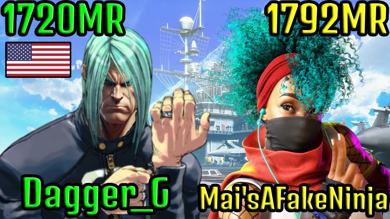 🔥 STREET FIGHTER 6 ➥ Dagger_G (GUILE ガイル) VS. Mai'sAFakeNinja (KIMBERLY キンバリー) LEGEND/MASTER RANKS 🔥