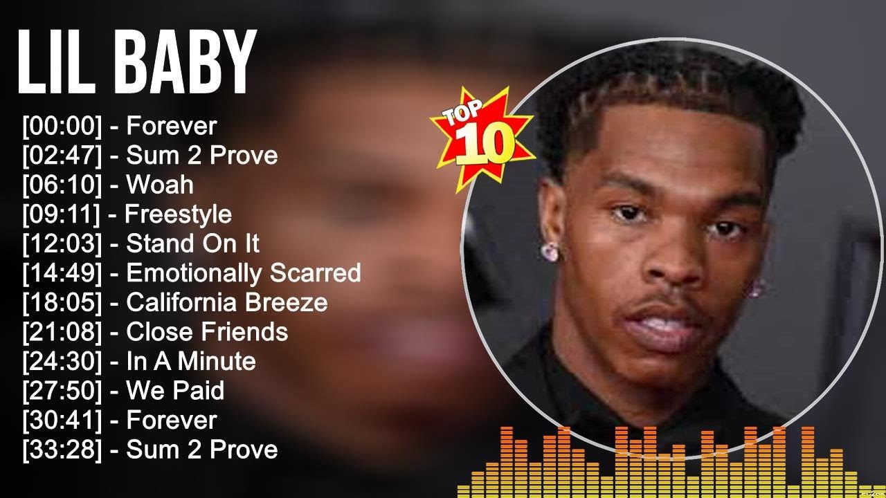 Lil Baby Greatest Hits  Top 100 Artists To Listen in 2022  2023