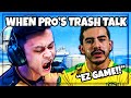 WHEN CSGO PRO'S TRASH TALK!! | CS PRO TRASH TALK (JW, s1mple, stewie2k, Smooya)