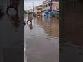 Vídeo mostra rua alagada em Guaxindiba, choveu  forte nesta segunda 