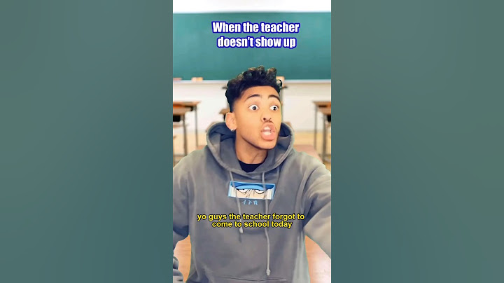 When the teacher doesn’t show up…😁💀IB:@isaacsamz #viral #comedy