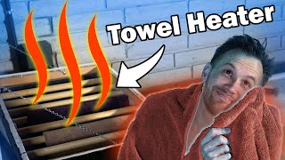 Hot Tub  DIY TOWEL HEATER!