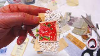 How to Make Clusters & A Collage Page Free Offer, For Junk Journal Embellishing