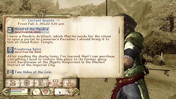 Lets Play Oblivion, Part 27: Dead Vampires and the Invasion Begins!